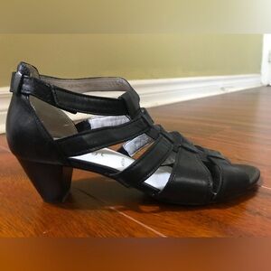 Hogl gladiator heels - equivalent of women’s size 7.5